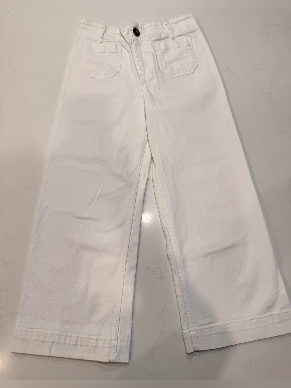 EUC – Pilcro The Skipper Cropped Wide Leg Jeans/Anthropologie – Size 29 - Picture 4 of 10